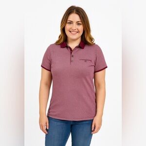Ted Baker Polo Magenta Size 2
